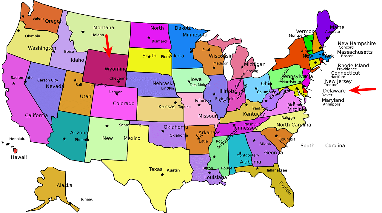 USA-map